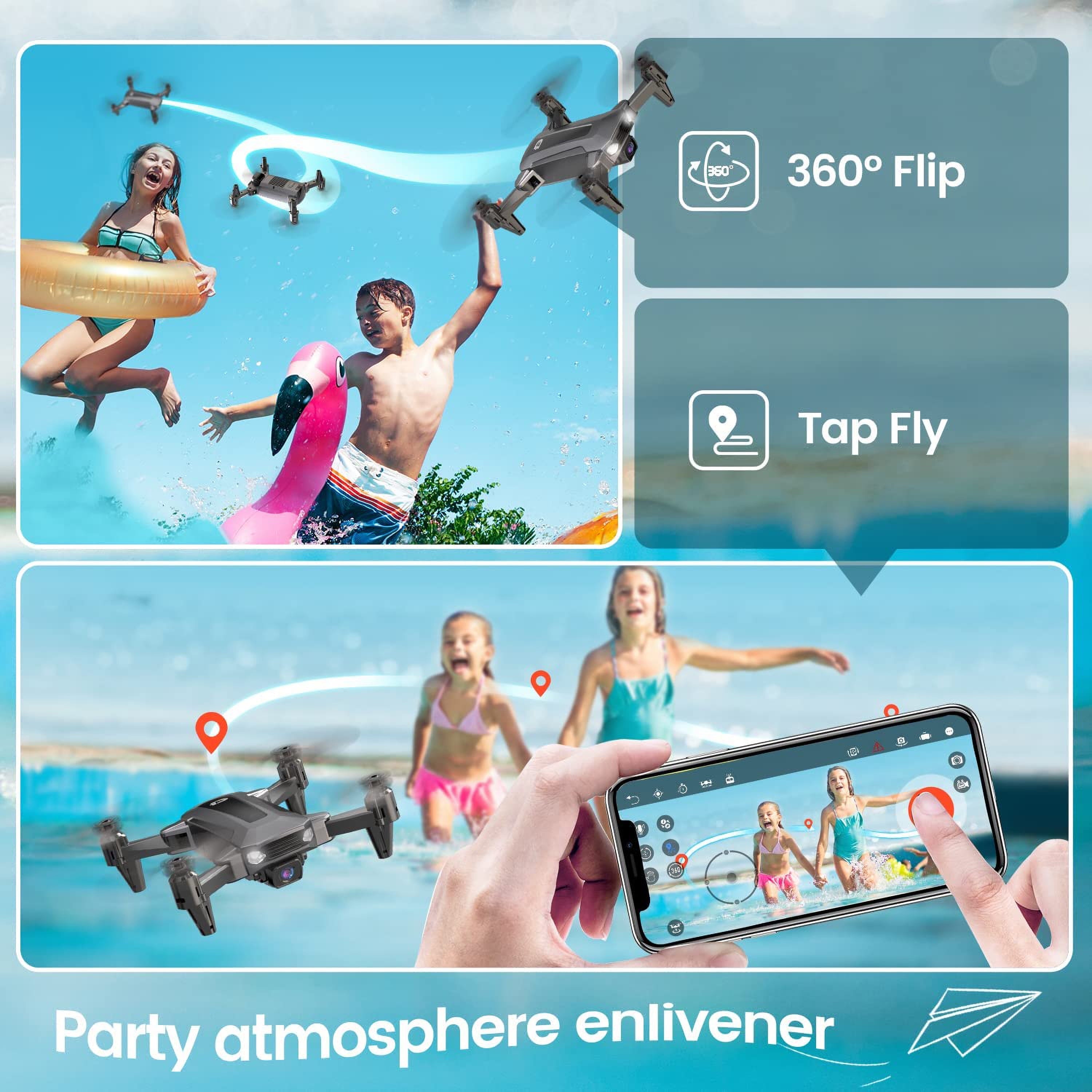 D40-BK D40 Drone 1080P Camera RC Quadcopter with Headless Mode