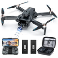 4K FPV Drone with Dual Camera & Brushless Motor, 2 Batteries, Optical Flow, Gesture & Trajectory Control, RC Quadcopter with Carrying Case, Easy to Fly, Great Gift for Beginners,Teens & Adults