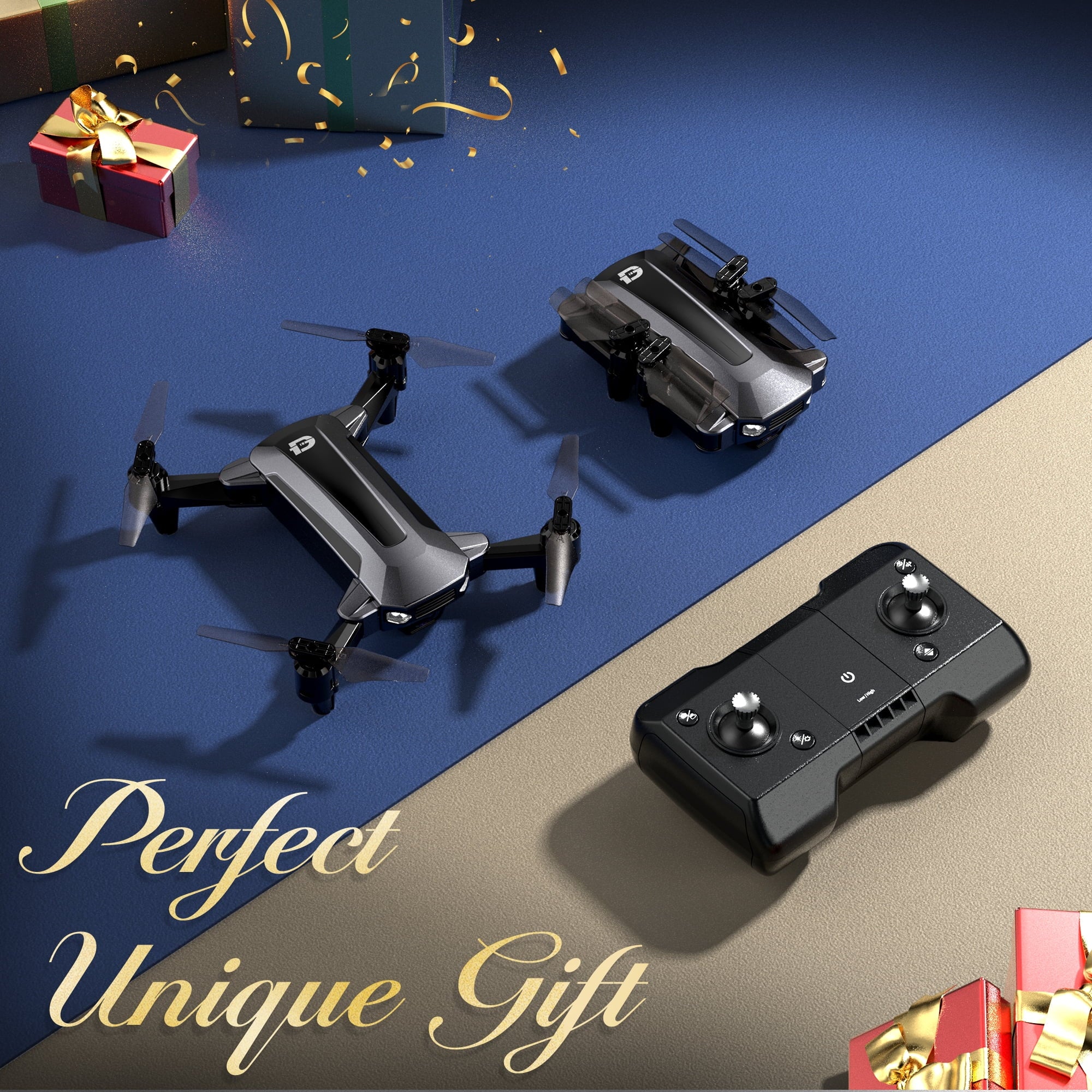 D40-BK D40 Drone 1080P Camera RC Quadcopter with Headless Mode